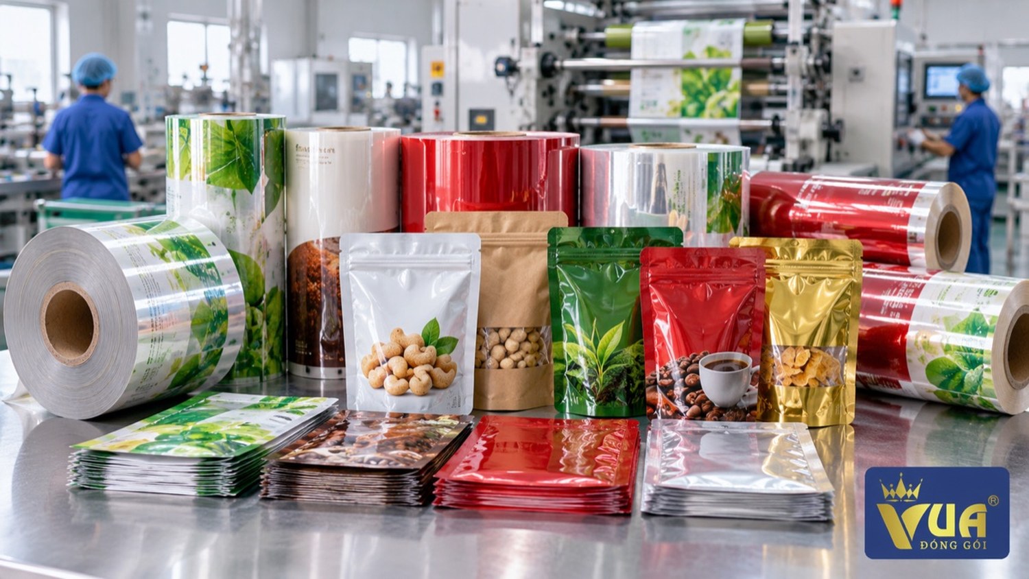 Bao bì màng ghép phức hợp gồm những lớp nào và hợp với sản phẩm gì?