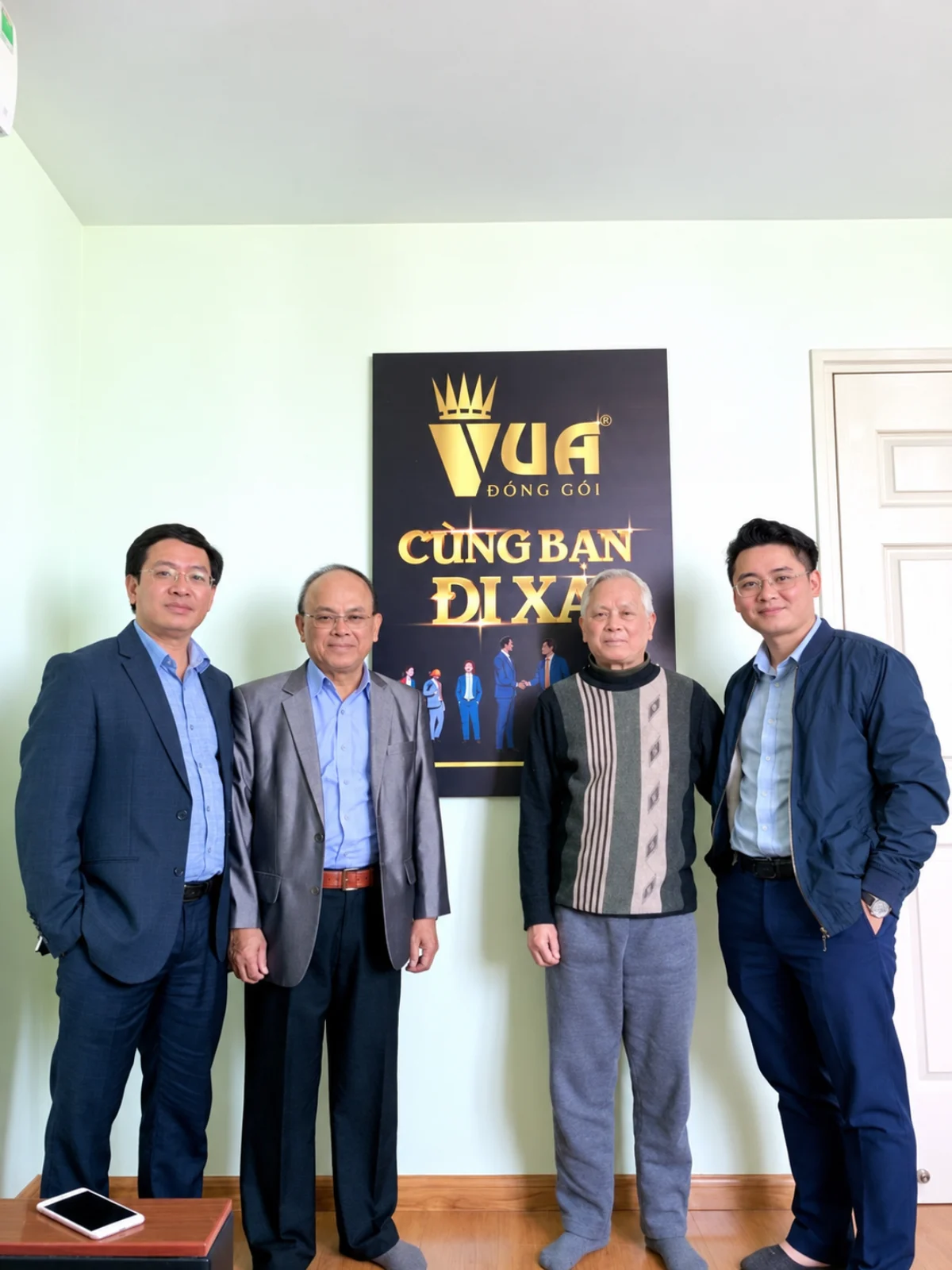 Vua Đóng Gói tiếp đón đối tác tại văn phòng