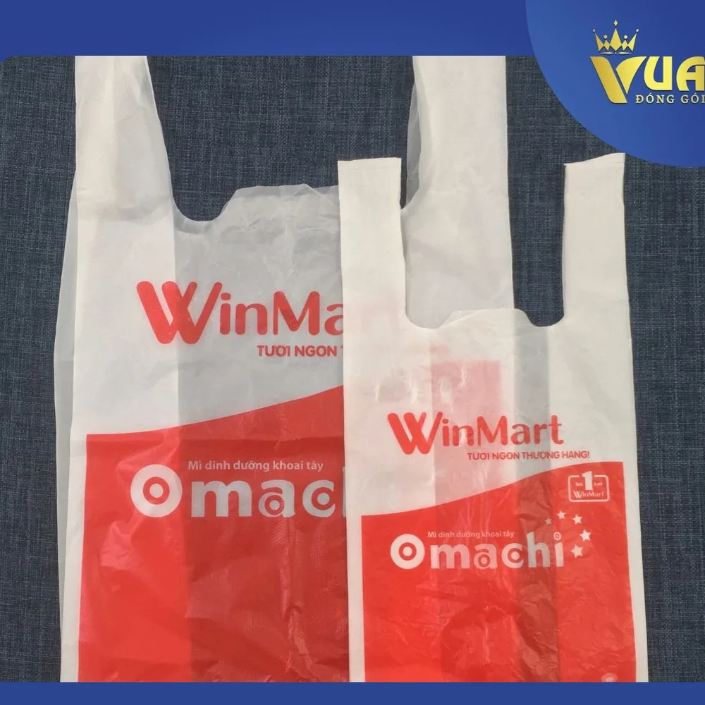 Túi siêu thị 2 quai in logo – Vua Đóng Gói