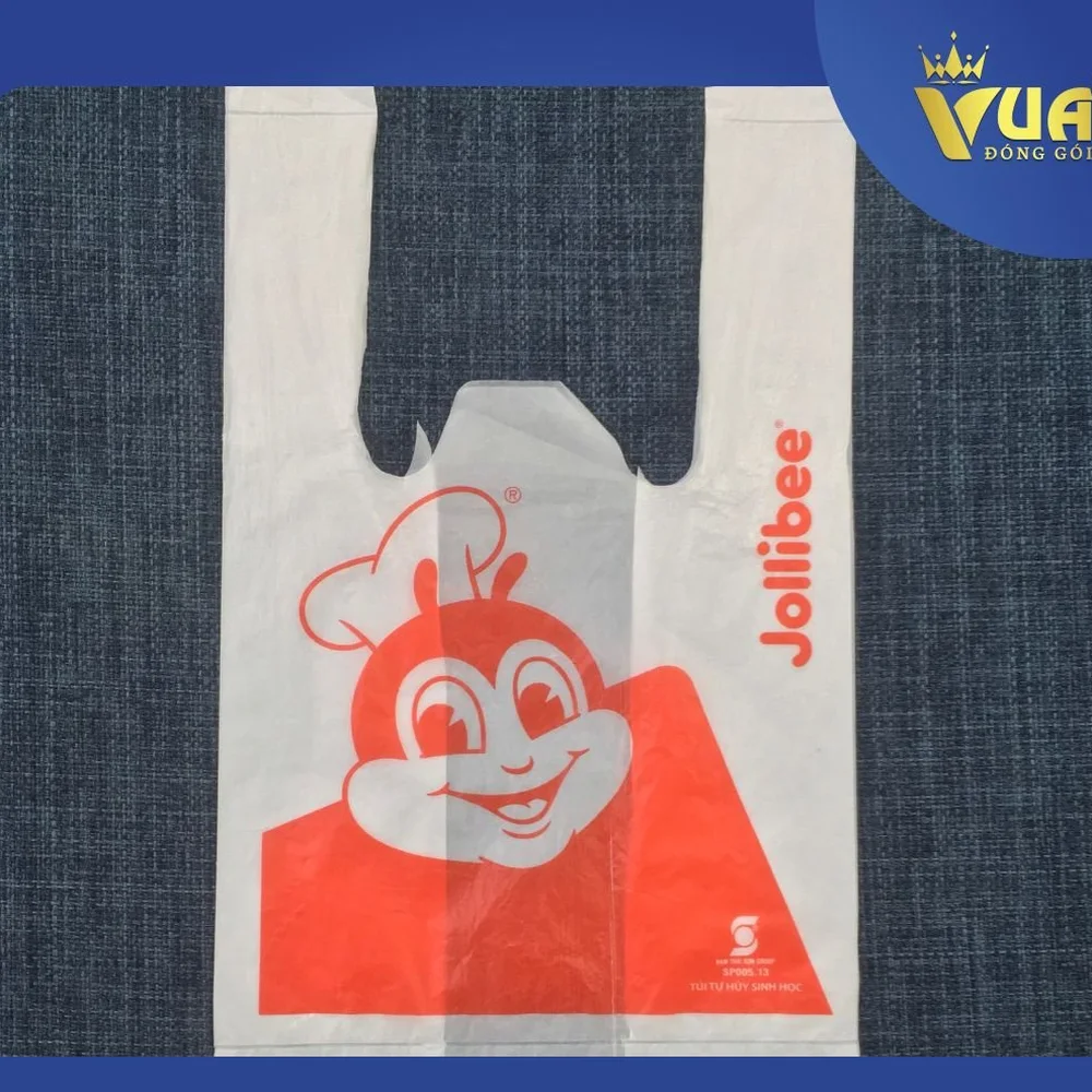 Túi siêu thị 2 quai in logo – Vua Đóng Gói – mẫu 2