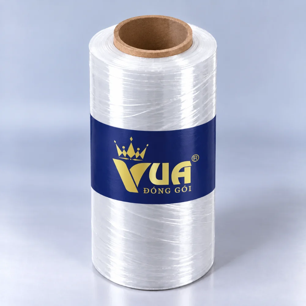 Màng PE quấn pallet in logo Vua Đóng Gói