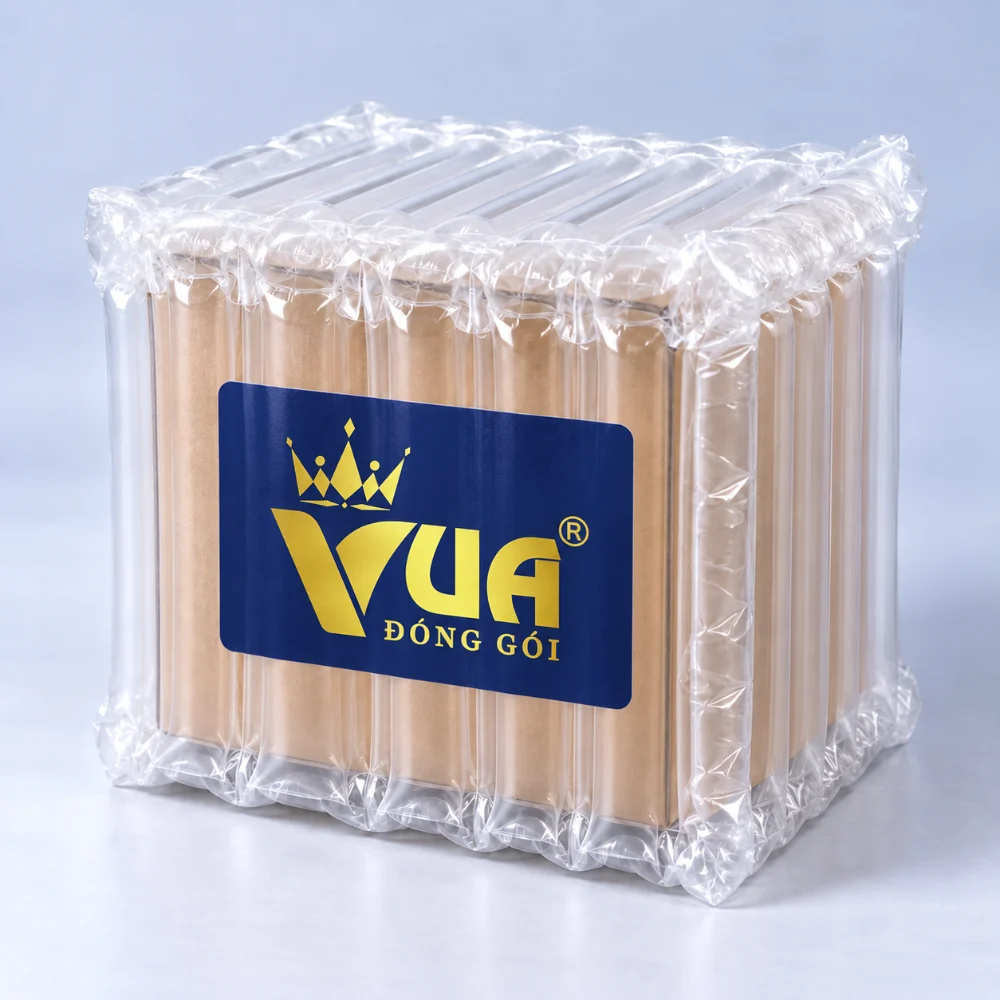 Túi chèn khí container in logo Vua Đóng Gói