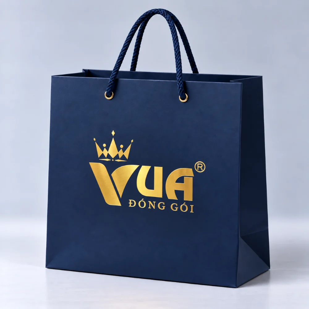 Túi giấy in logo cao cấp Vua Đóng Gói